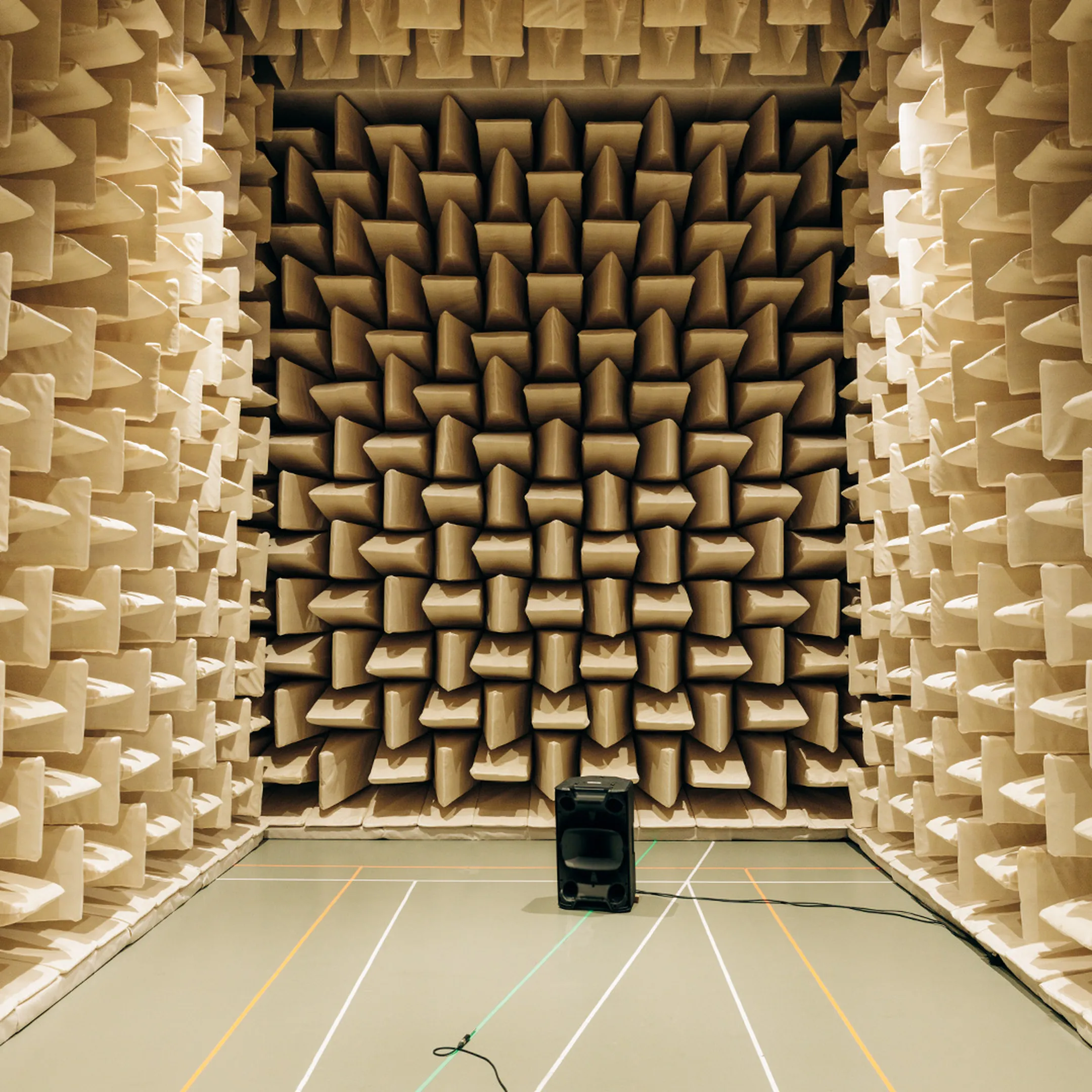 Adam hall group labs anechoic chamber