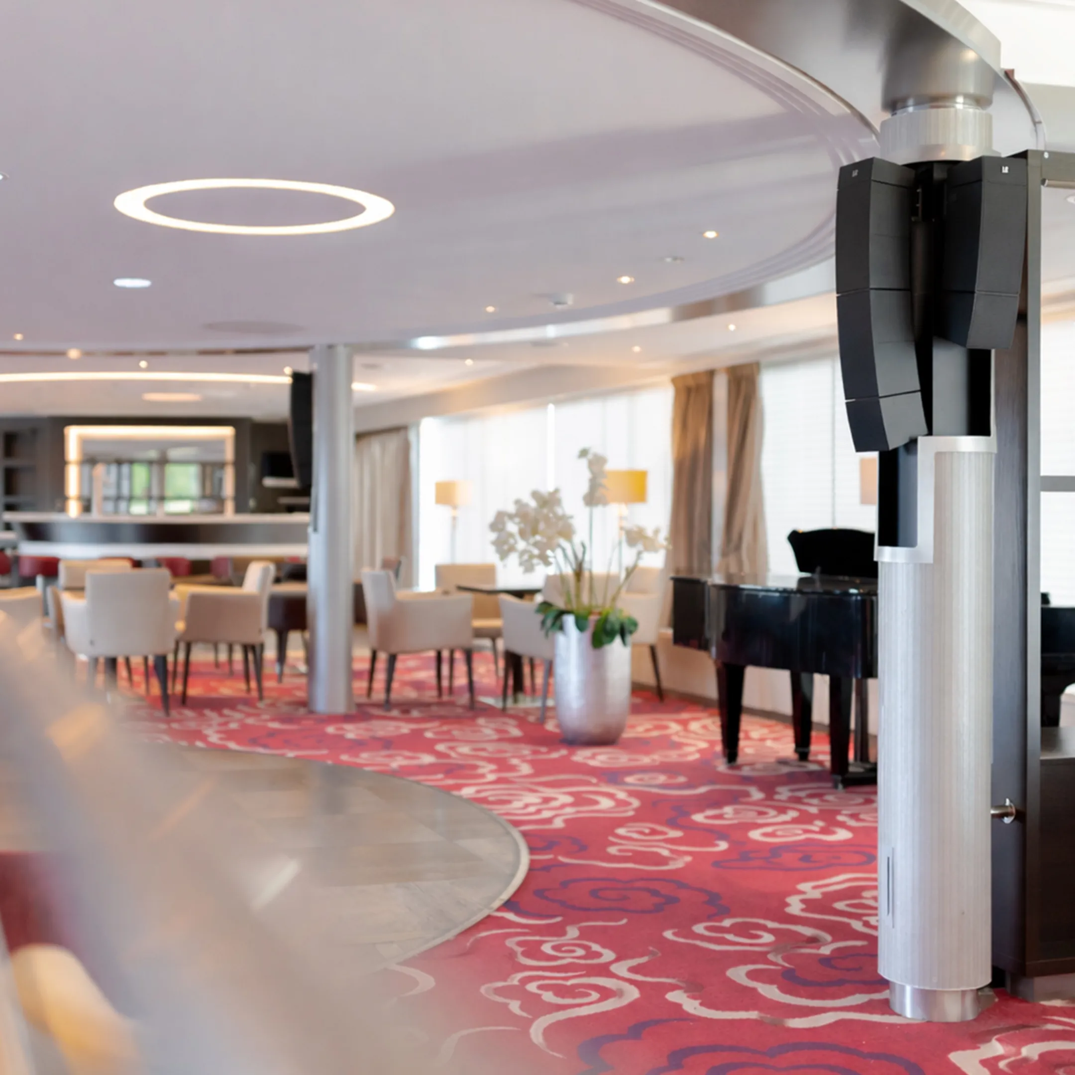 Adam hall integrated systems application maritime indoor 2