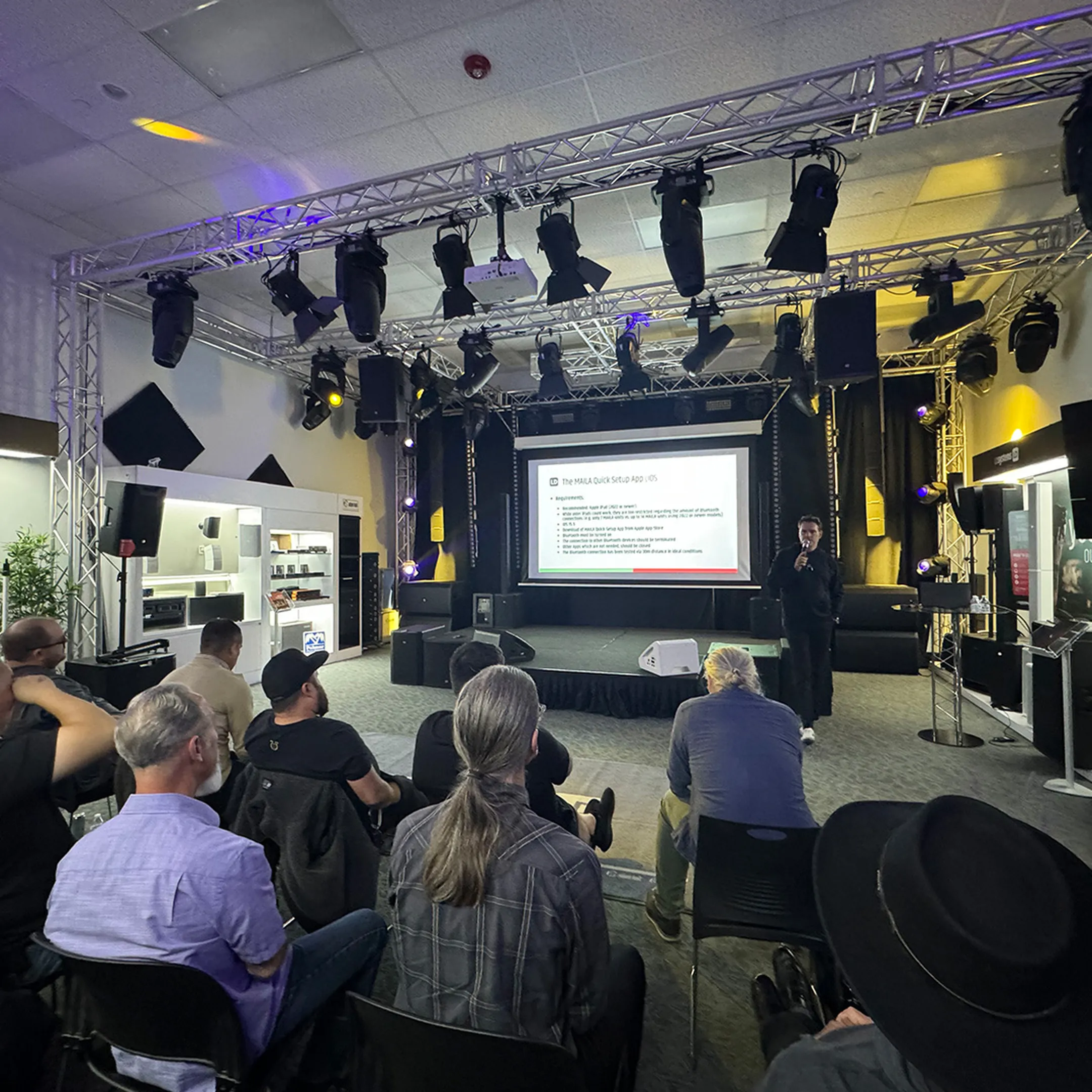 Adam hall group showroom newjersey