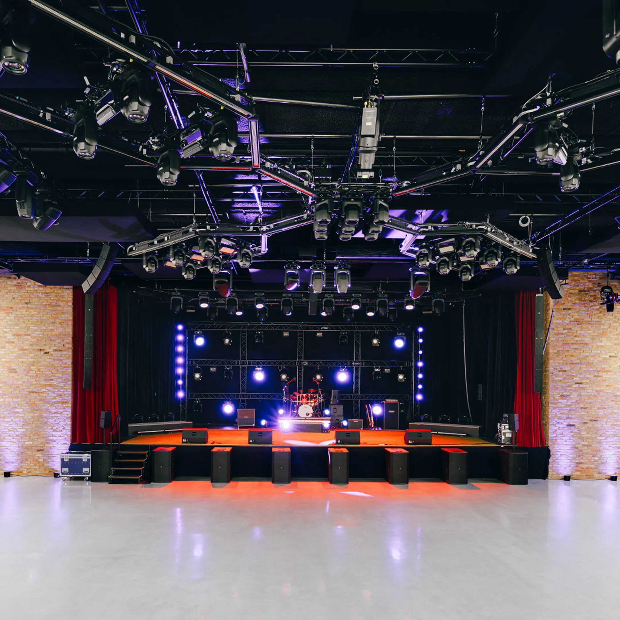 Adam hall group experience center auditorium panorama