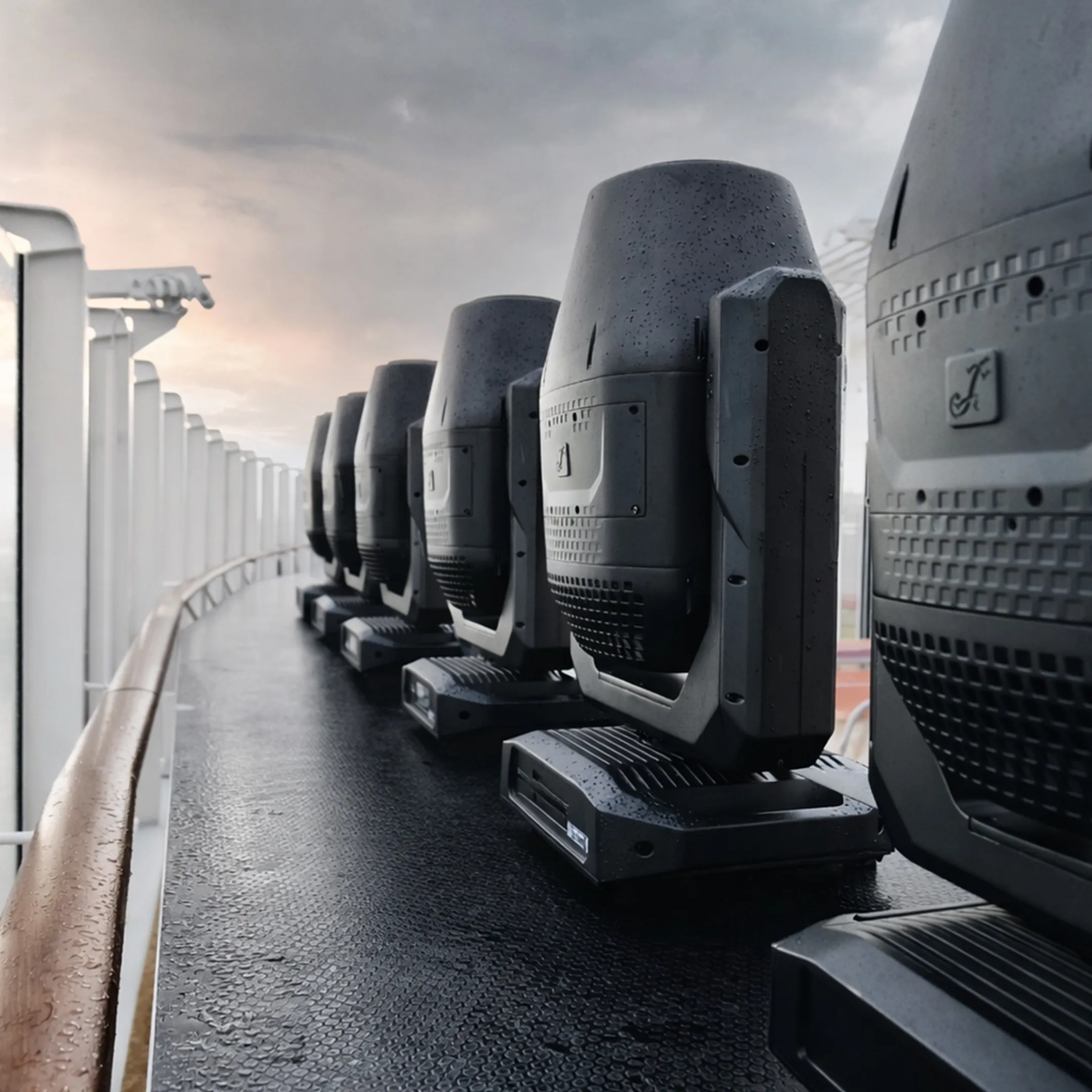 Adam hall integrated systems application maritime moving lights 2