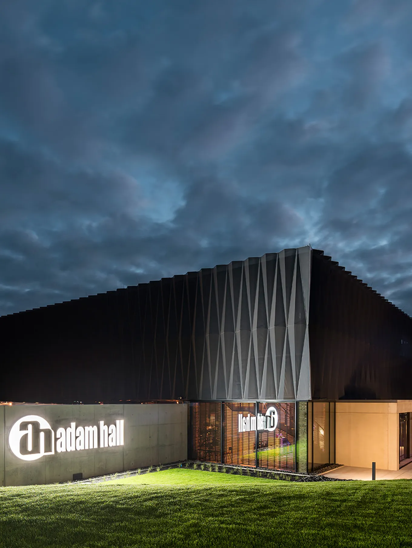 Adam hall group experience center architecture