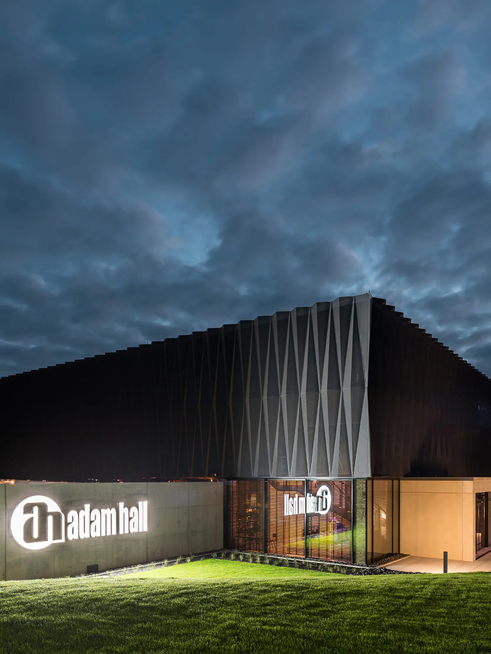 Adam hall group experience center architecture