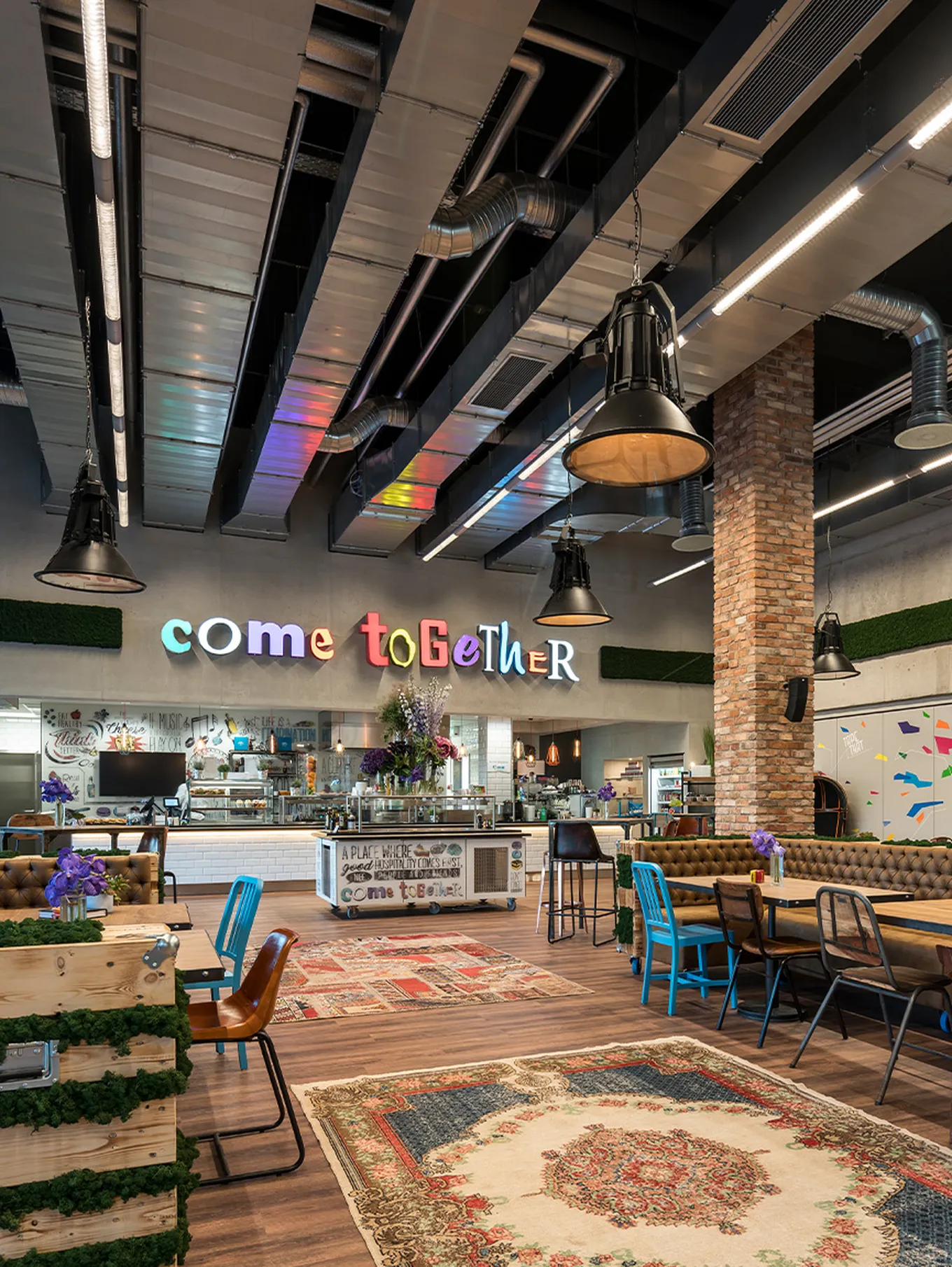 Adam hall group experience center come together