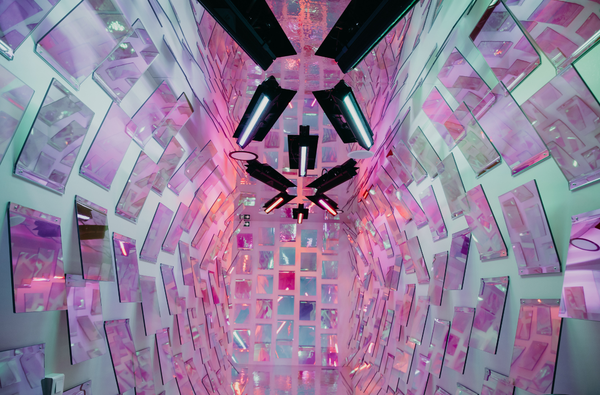 Lighting designer Mathieu Cabanes and Morgan Coeurdray from Novelty on the “Cité Immersive Viking” museum exhibition