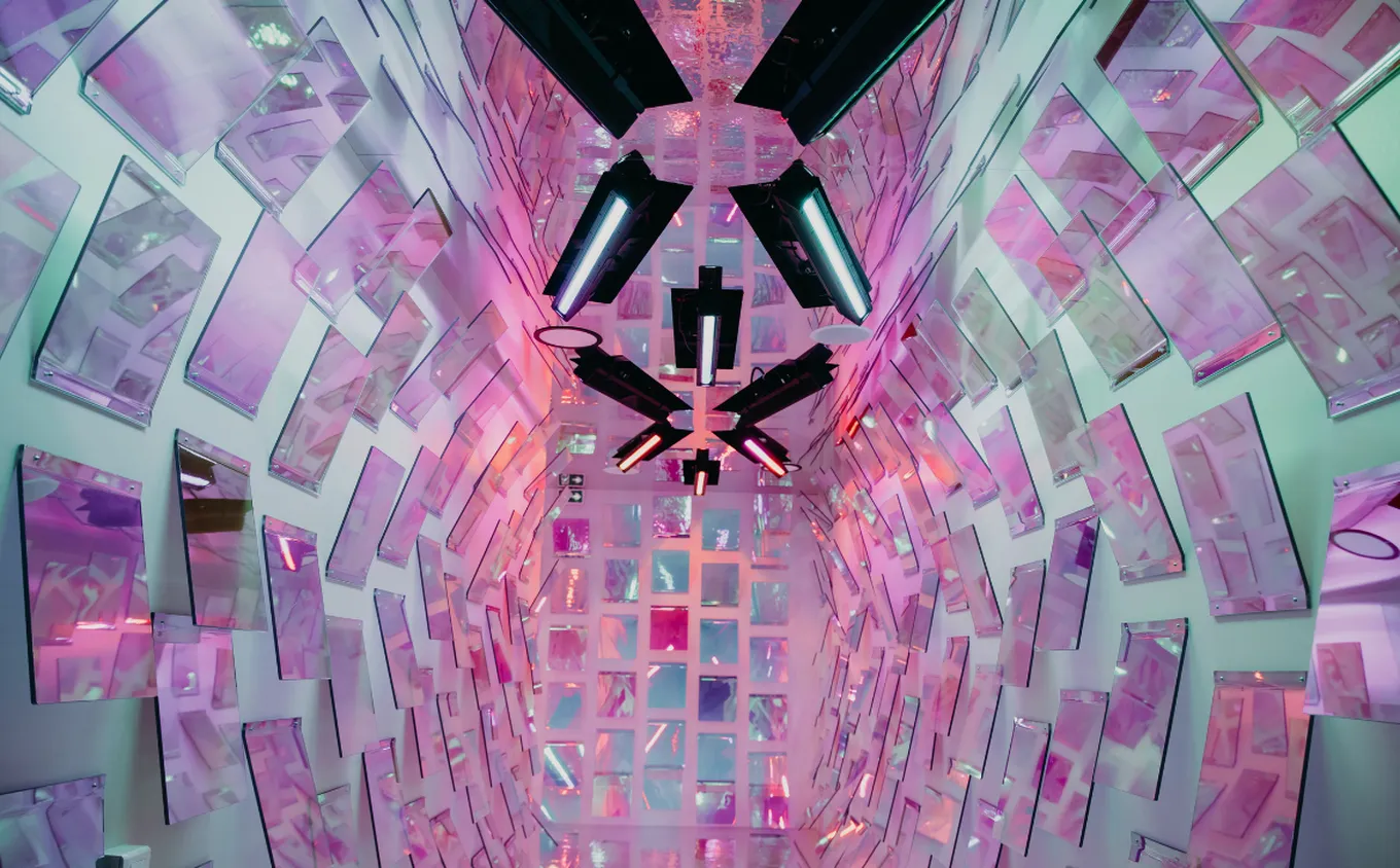 Cameo Light Installation at Cite Immersive Vikiing with PIXBAR G2 LED Bars