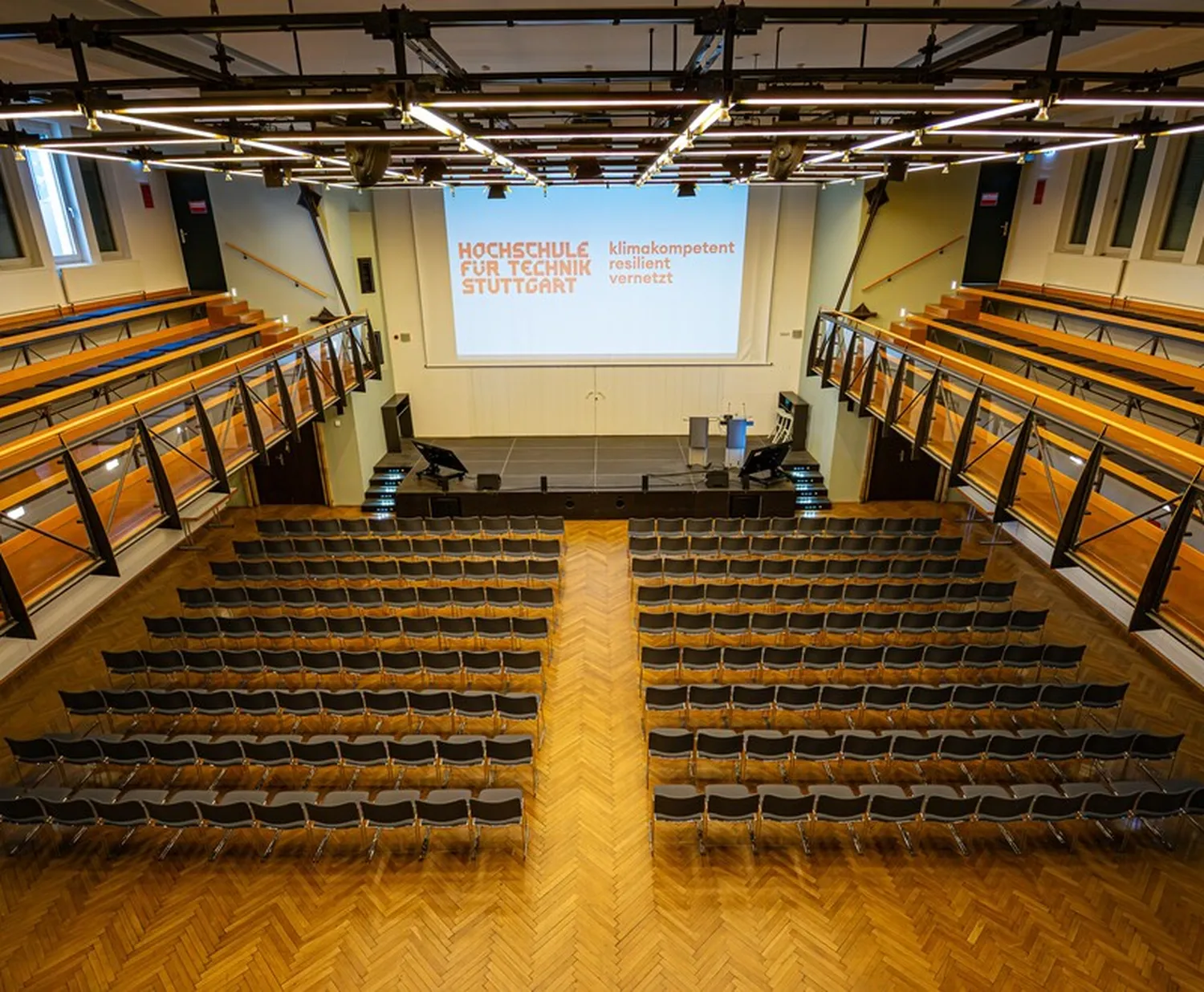 Modern audio technology at the university