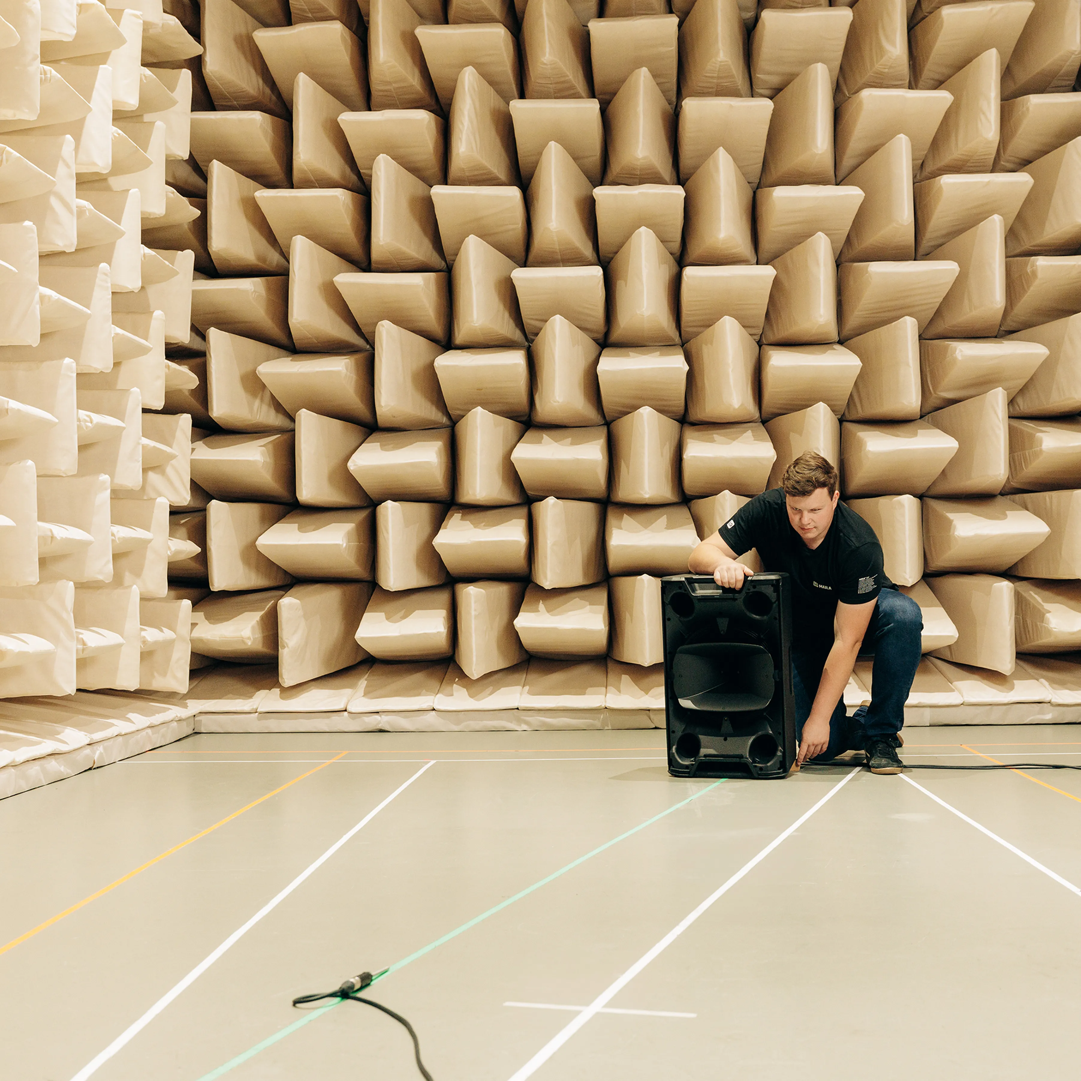 Adam hall group anechoic chamber