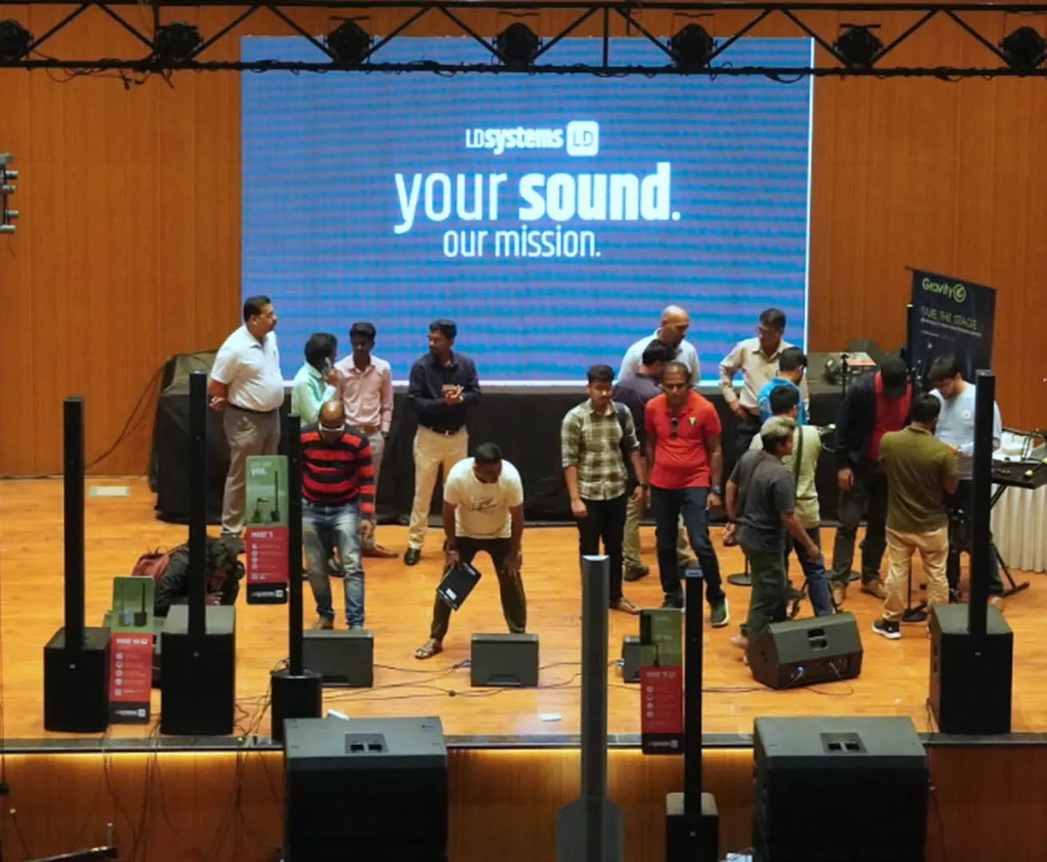 Stagemix Technologies veranstaltet LD Systems Roadshow Events in Indien