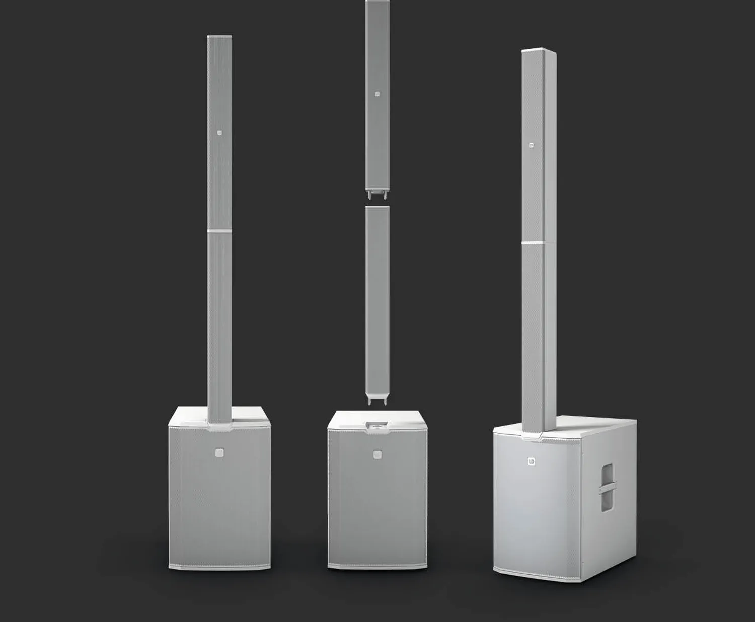 LD Systems presents MAUI 44 G2 in white color version