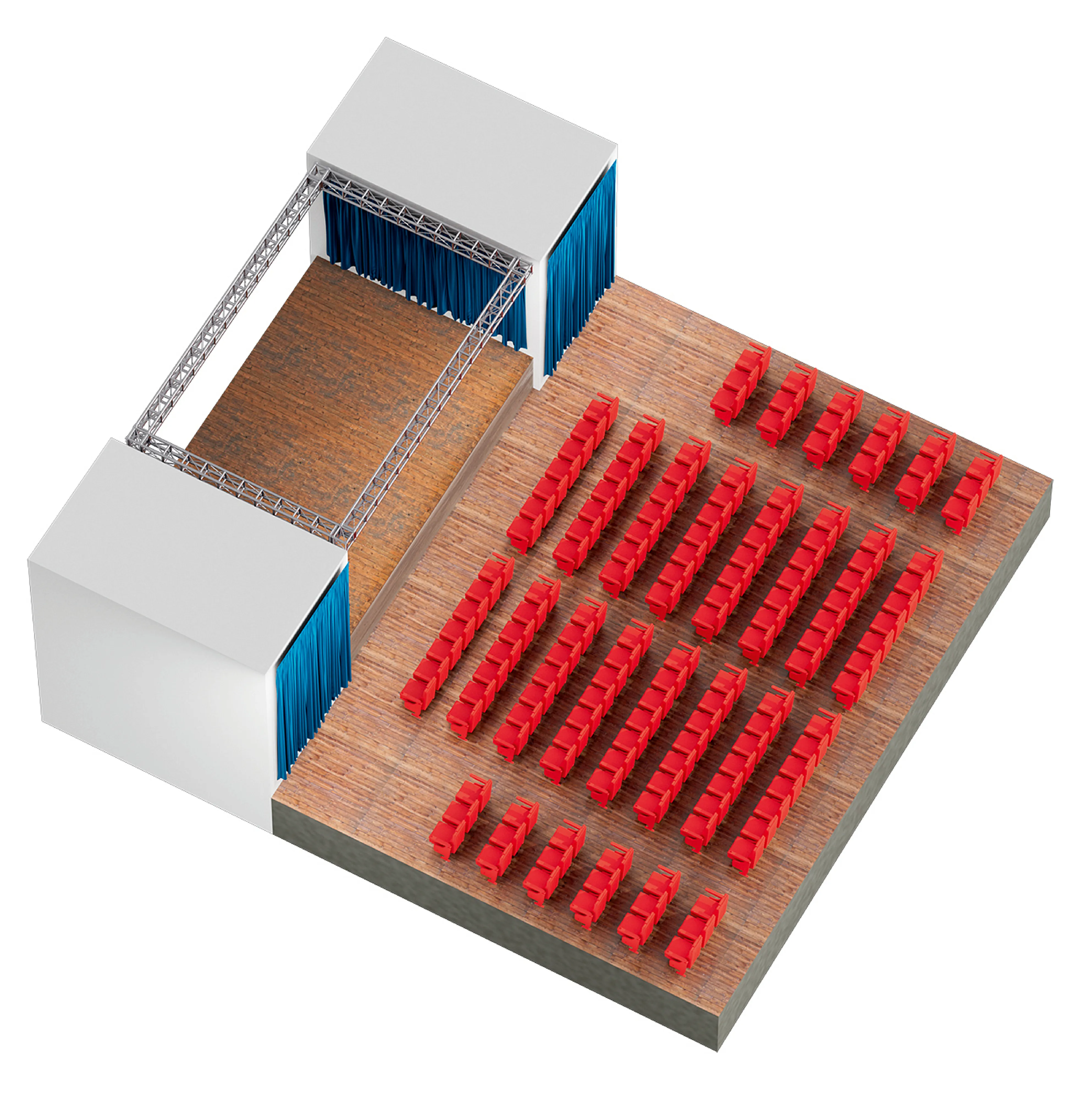 Adam hall integrated systems 3d raum venues 1