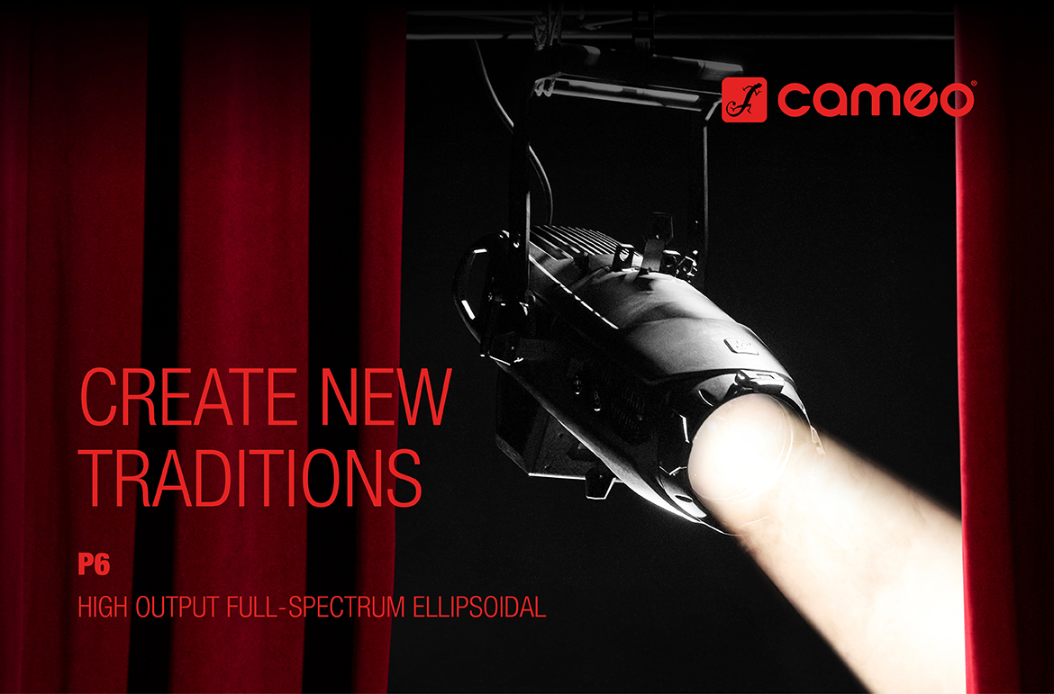 Cameo präsentiert den P6 LED-Profilscheinwerfer
