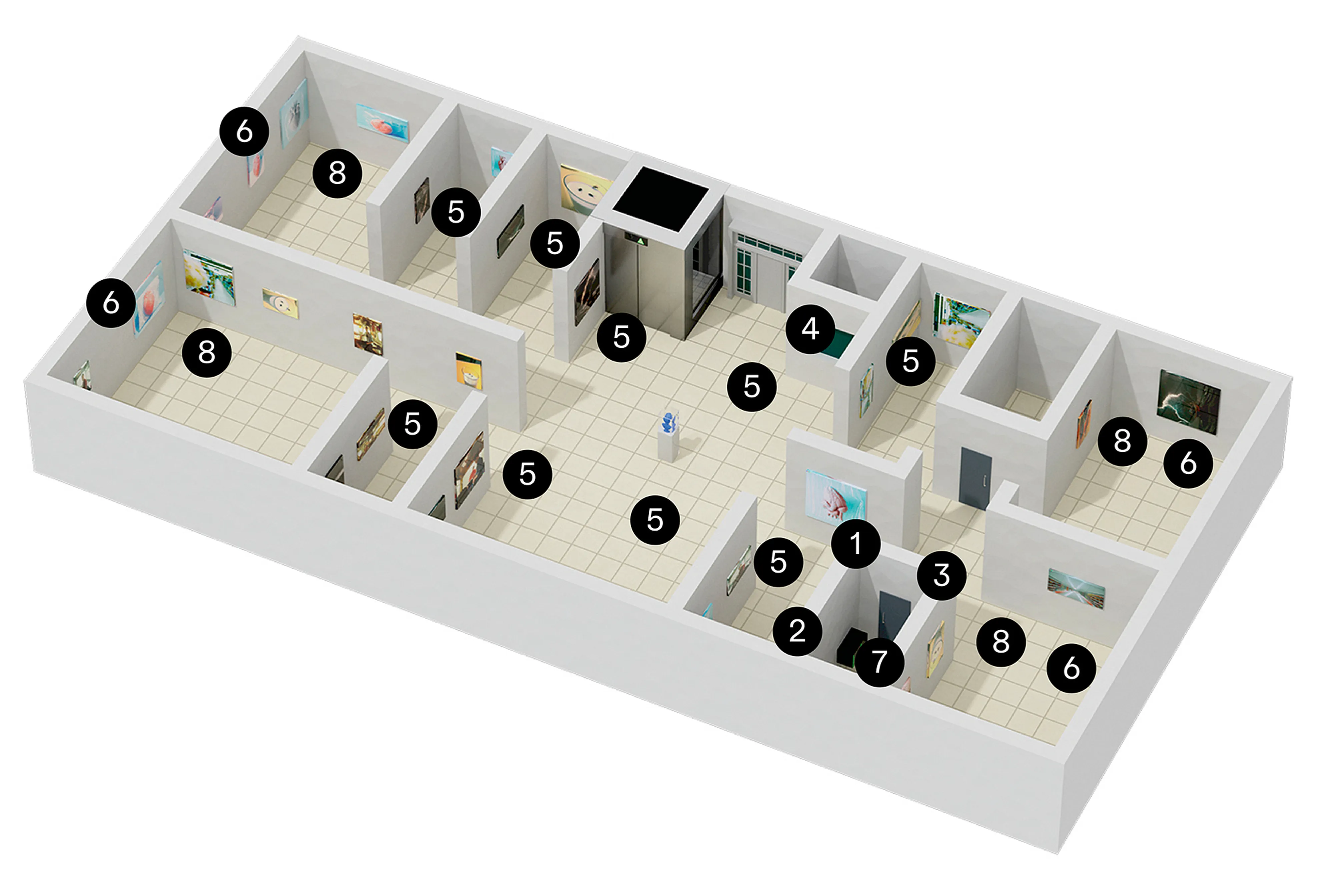Adam hall integrated systems 3d raum leisure 2