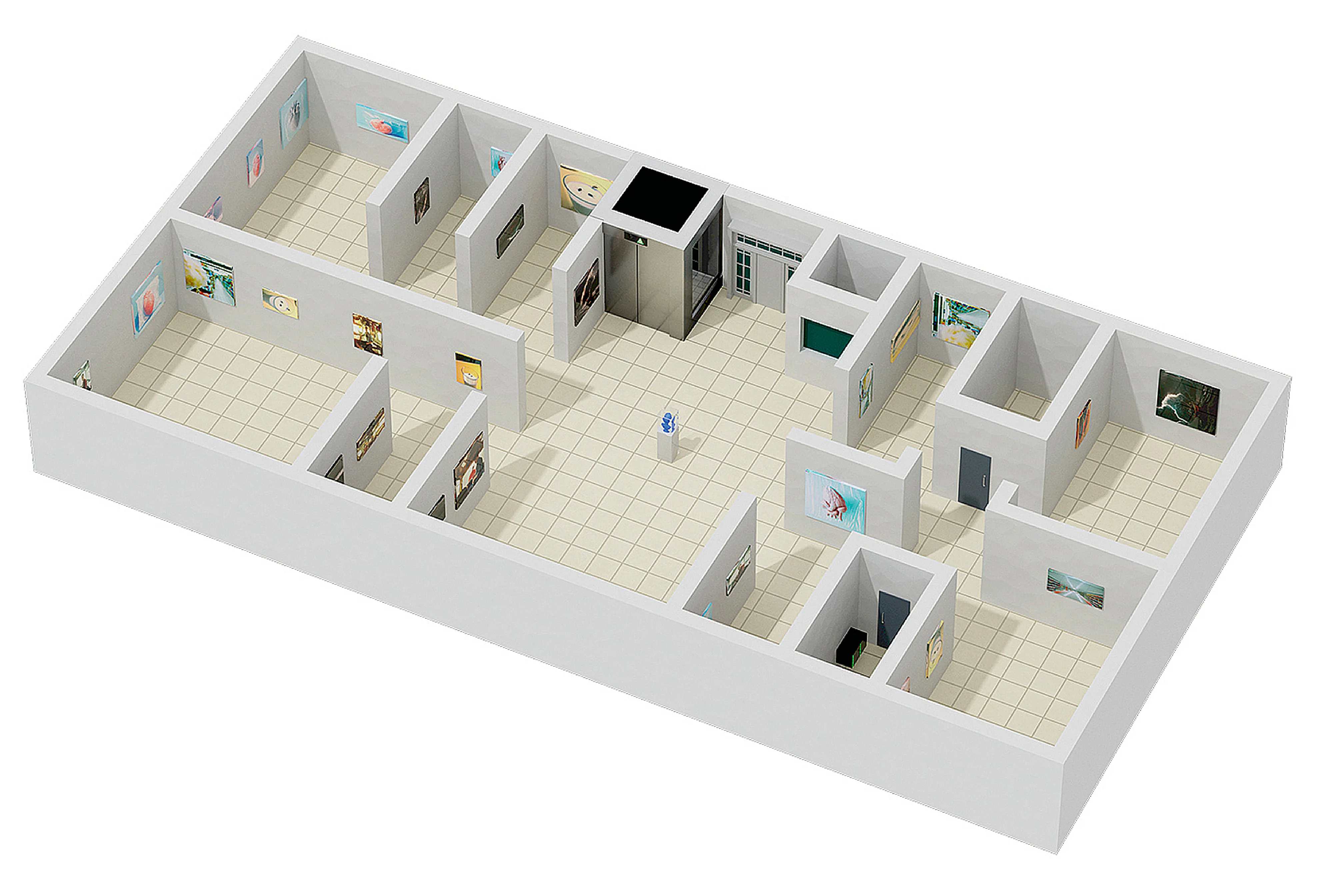 Adam hall integrated systems 3d raum leisure 1