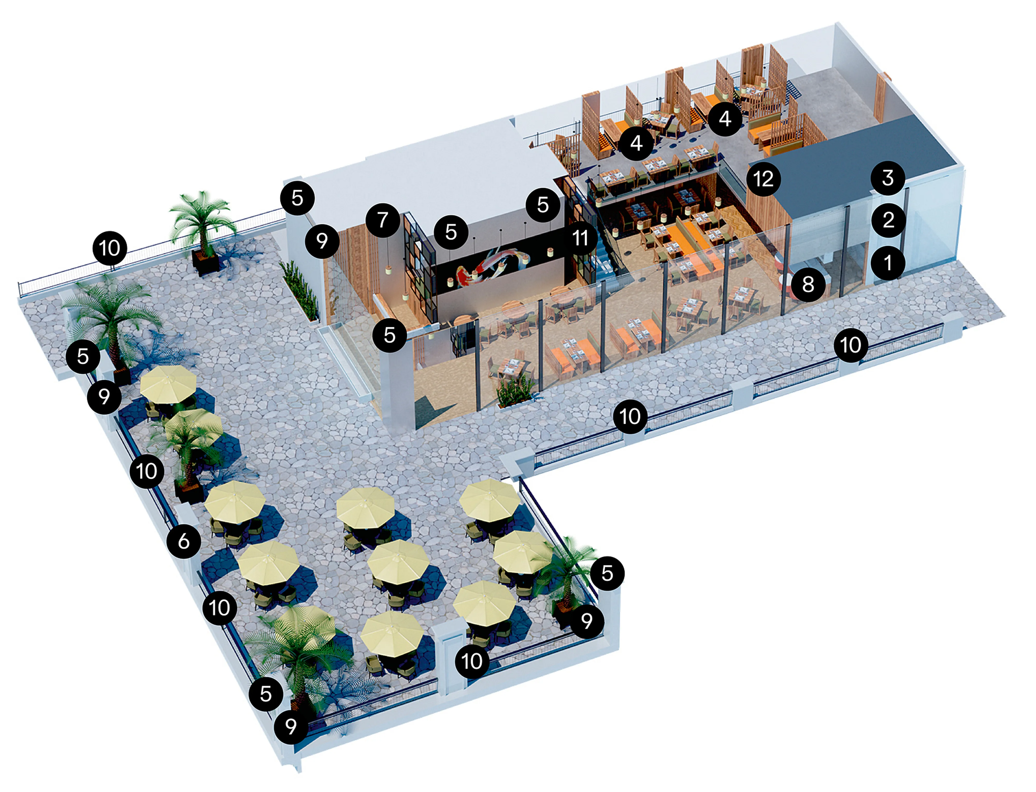 Adam hall integrated systems 3d raum hospitality 2