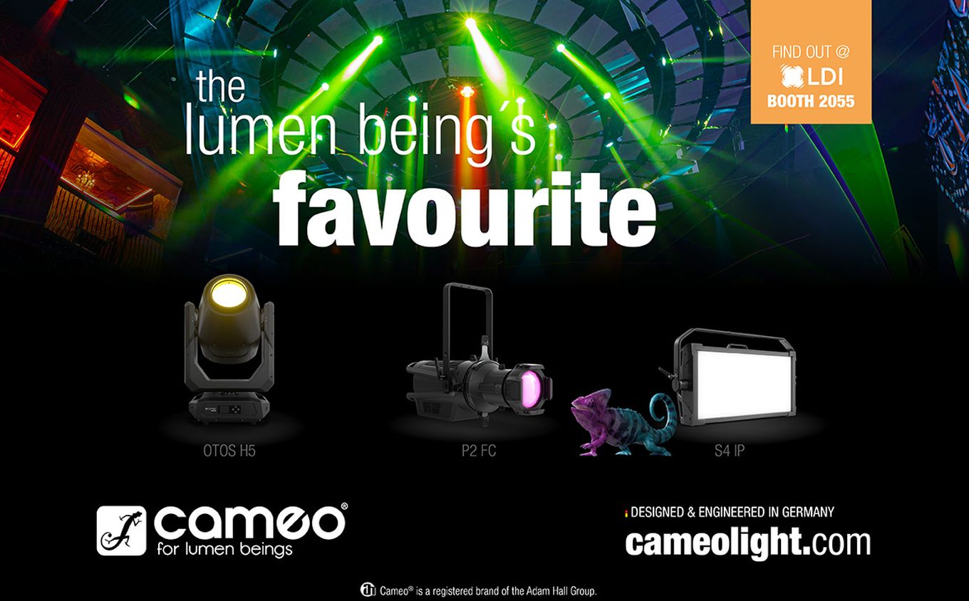 Cameo Light at LDI Show 2022 Lighting Design Live Design International 2022