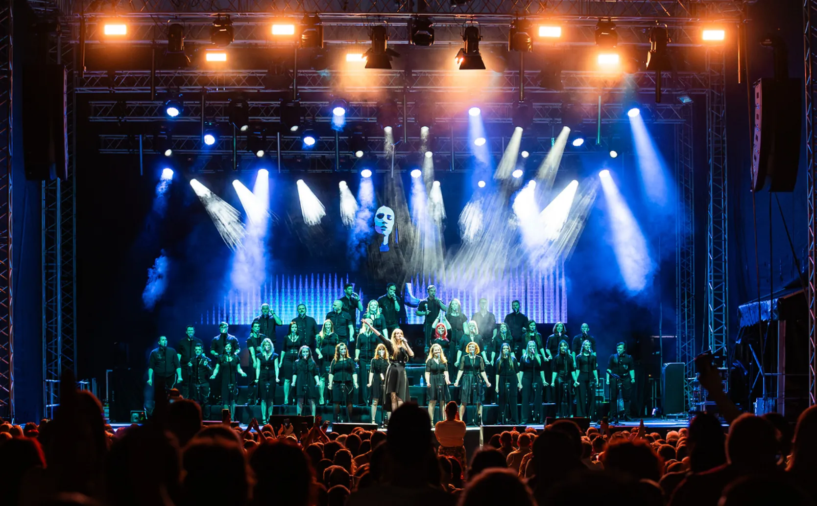 Cameo Light Installation at Lent Festival 2024 with ZENIT W600 Wash Light OTOS W3 Wash Moving Head EVOS W7 Wash Moving Head