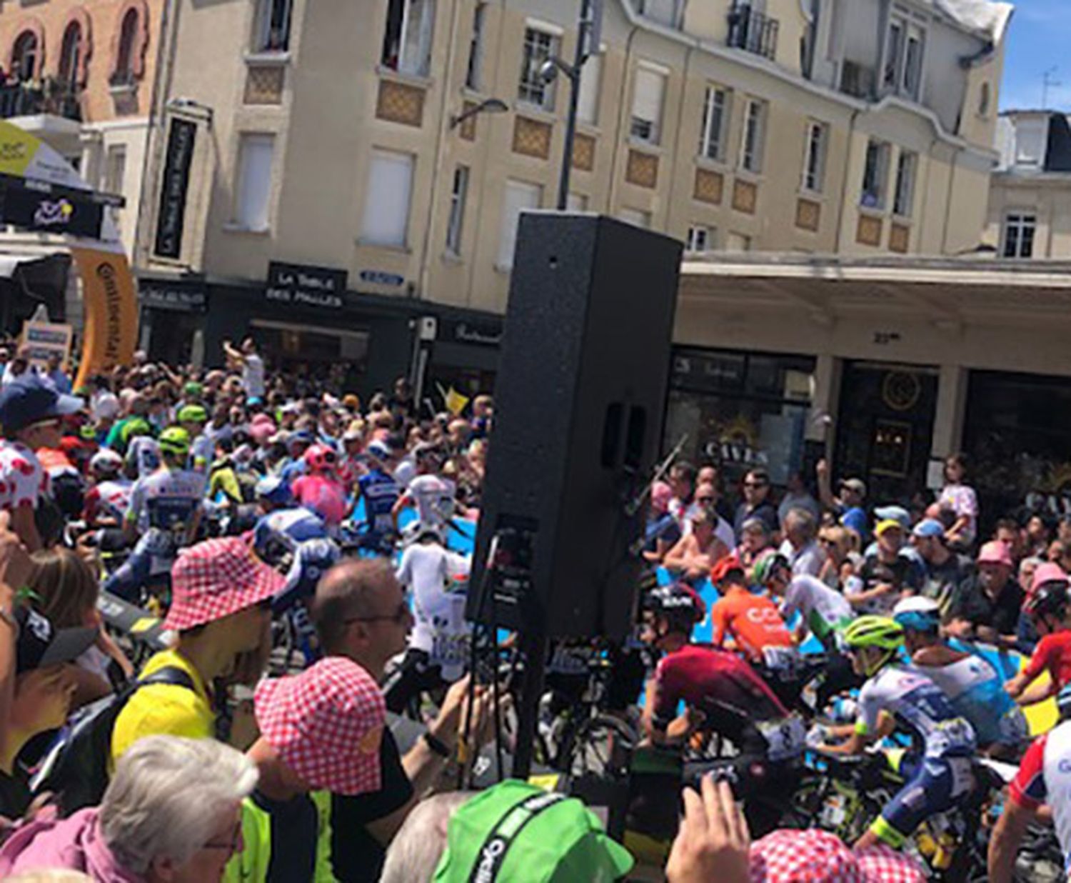 LD Systems' Stinger at the world's most famous cycling race