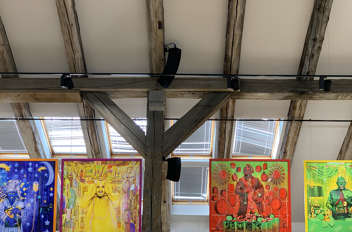 LD Systems CURV® 500 at the Arts & Design Faculty in Timisoara, Romania