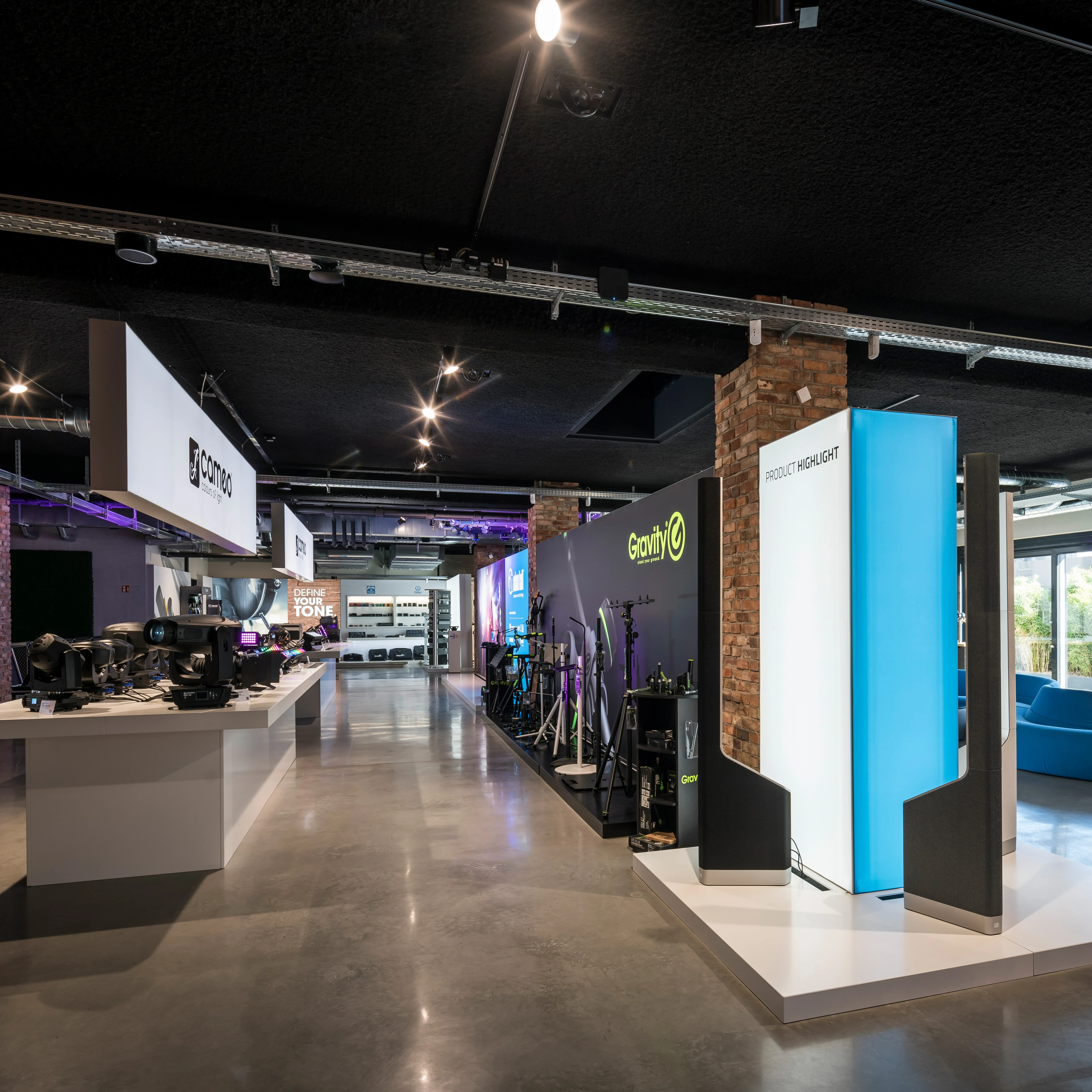 Adam hall group showrooms