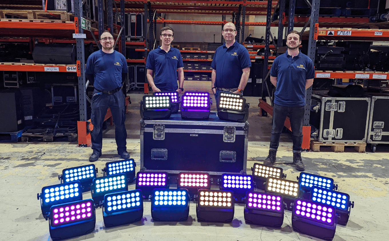 Stage Lighting Services Investment in Cameo Light ZENIT B200 Wash Light and Outdoor Spotlight FLAT PRO 12 G2