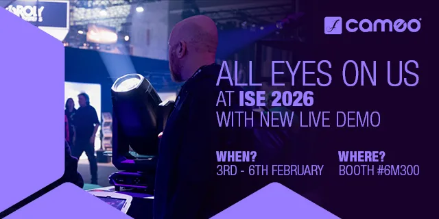 Cameo auf der ISE 2026 - All eyes on us