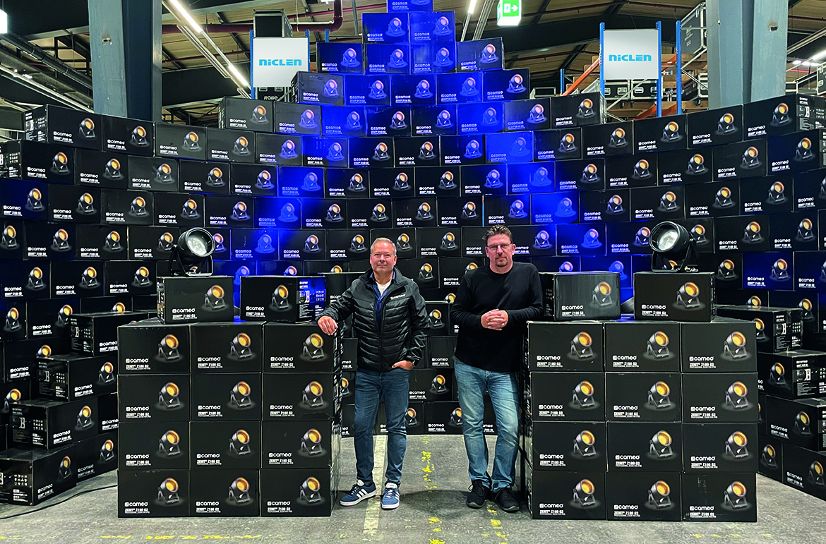 NicLen investiert in Cameo ZENIT Z180 G2 IP65 LED-PAR-Scheinwerfer