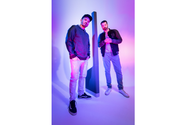 DJ Teddy-O with Baptiste Languille, Senior Global Brand Marketing Manager LD Systems LD-Systems_MauiP900_DJ-Teddy-O_Baptiste-Languille