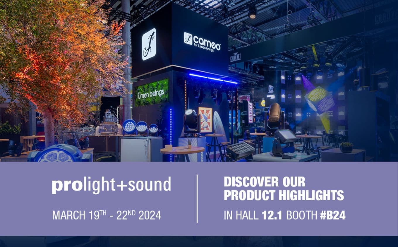 Cameo Light at Prolight + Sound 2024