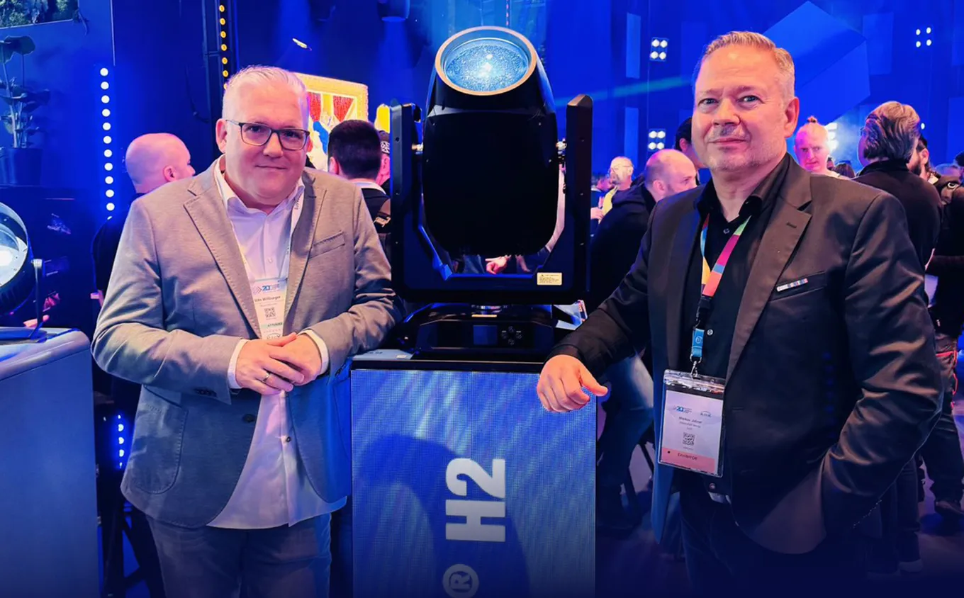 PRG invests in Cameo Light ORON H2 IP65 Phosphor Laser Hybrid Moving Head