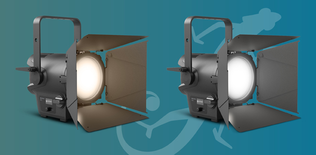 <br>F-Series: T for Tungsten (3200K) and D for Daylight (5600K) F Series Fresnel Spotlights Cameo Light