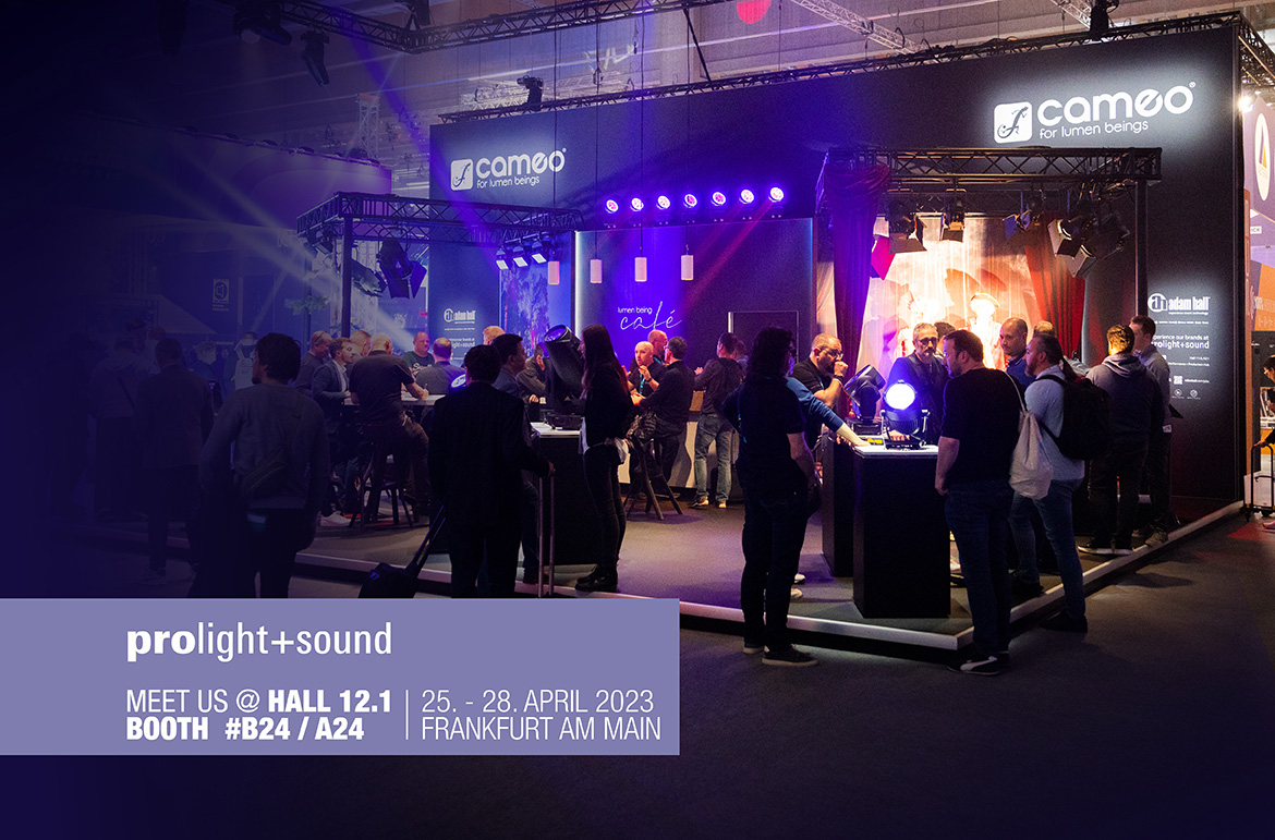 Cameo auf der Prolight + Sound 2023