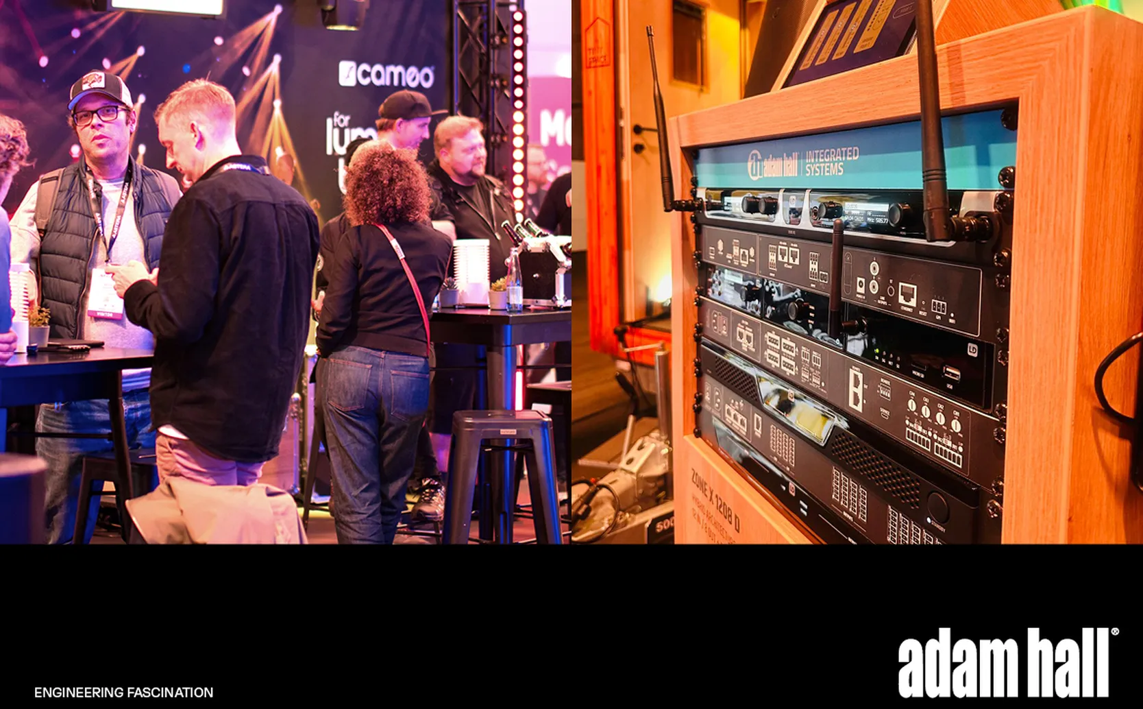 Adam Hall Group with its brands LD Systems and Cameo as well as Adam Hall Integrated Systems at LEaTcon 2025