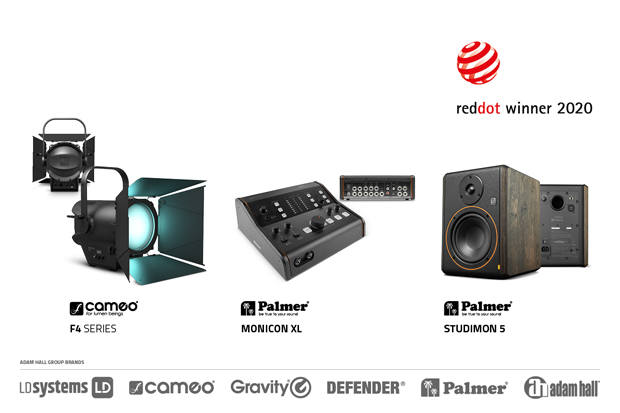 Red Dot Award: Product Design 2020 for Cameo F4 and Palmer MONICON XL