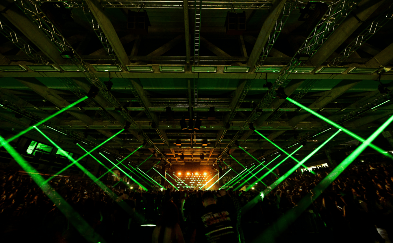 Cameo Light Installation at VORTEX Festival