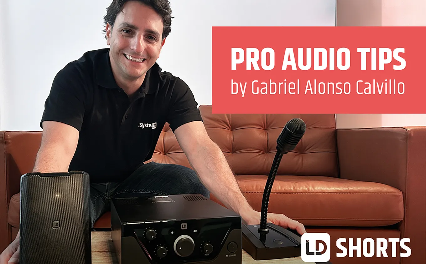 LD Systems audio tips for playing background music in the workplace or office.